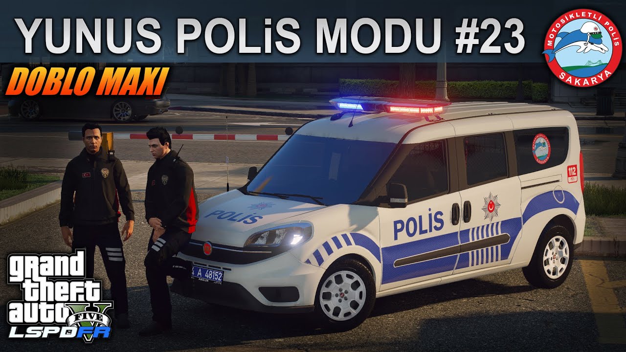 GTA 5 YUNUS POLİS MODU #23 | FİAT DOBLO MAXİ | LSPDFR