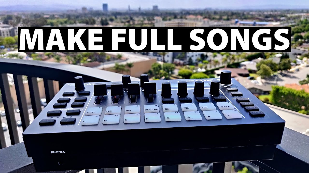 How to Make FULL SONGS on the MC-101 (w/ 1.7 update)
