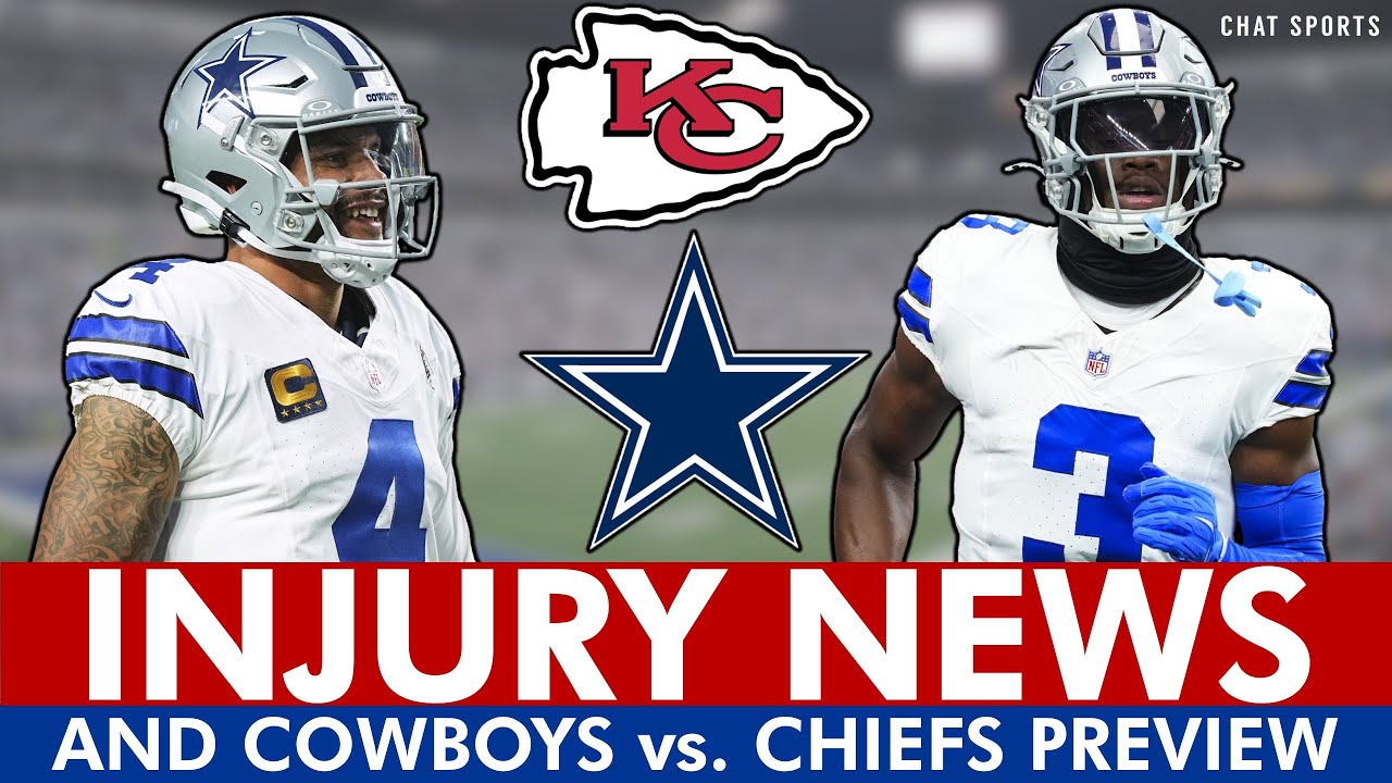 KEY Cowboys Injury News On George Pickens & Tyler Guyton + Cowboys vs. Chiefs Preview | NFL Week 13