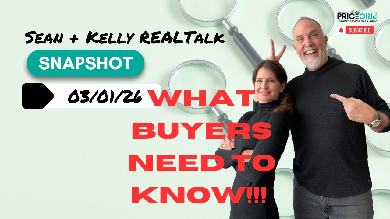 Mar 1, 2026 What Buyers Need to Know This Week in Northern Virginia|Sean + Kelly RealTalk  Snapshot