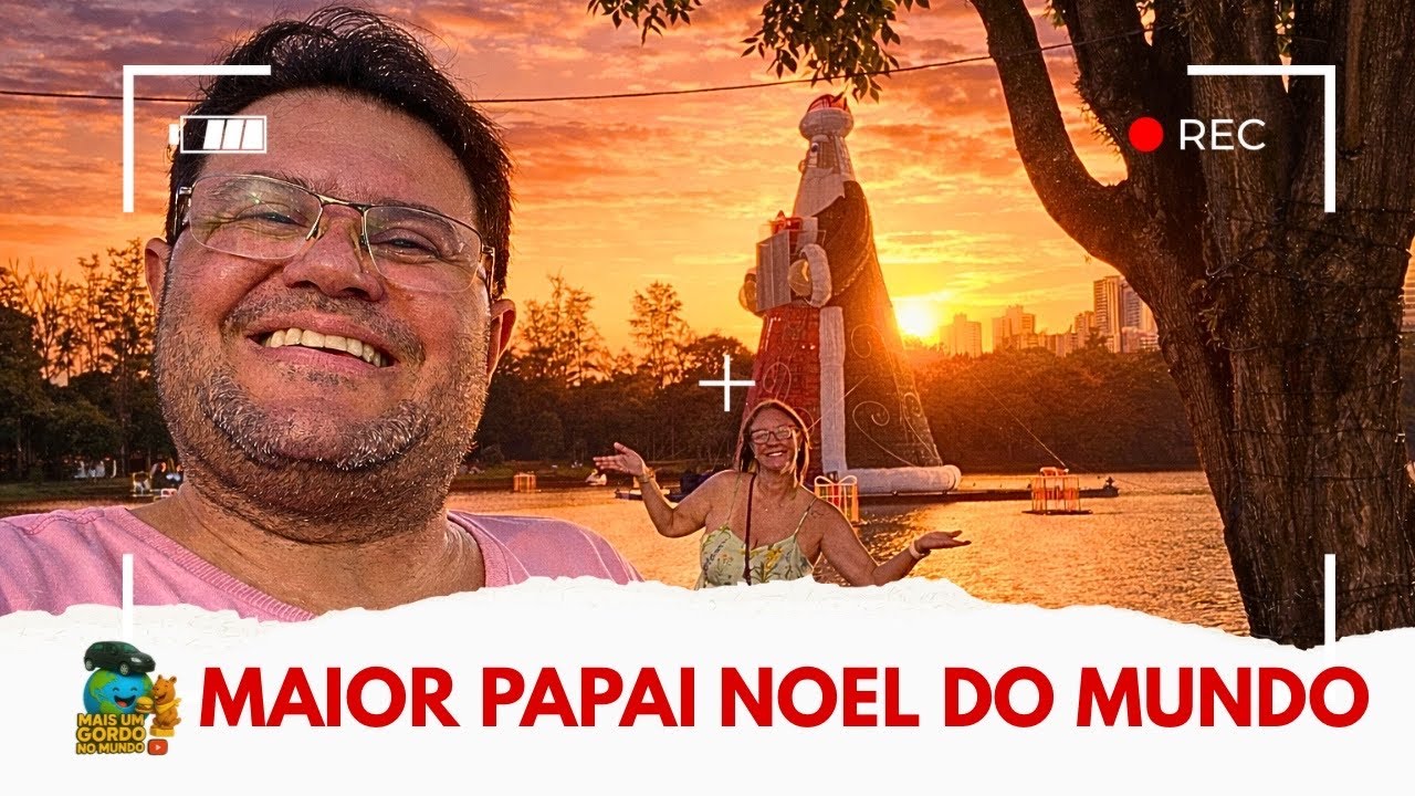 MAIOR PAPAI NOEL DO MUNDO AVALIADO PELO GUINNESS WORLD RECORDS EM LONDRINA