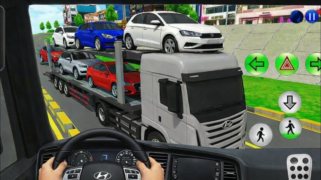 Car Transport Truck Driving Game 🚚 | Heavy Vehicle Simulator Gameplay 2026