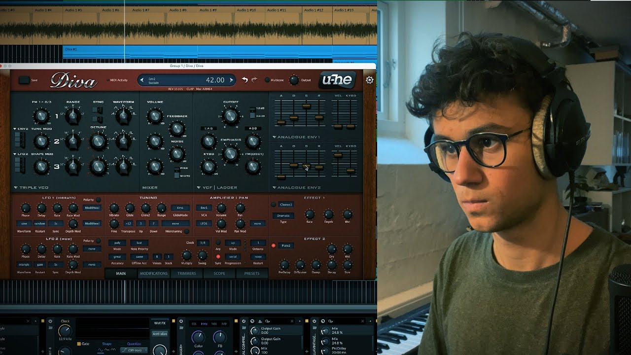 turning my voice into atmospheric garage