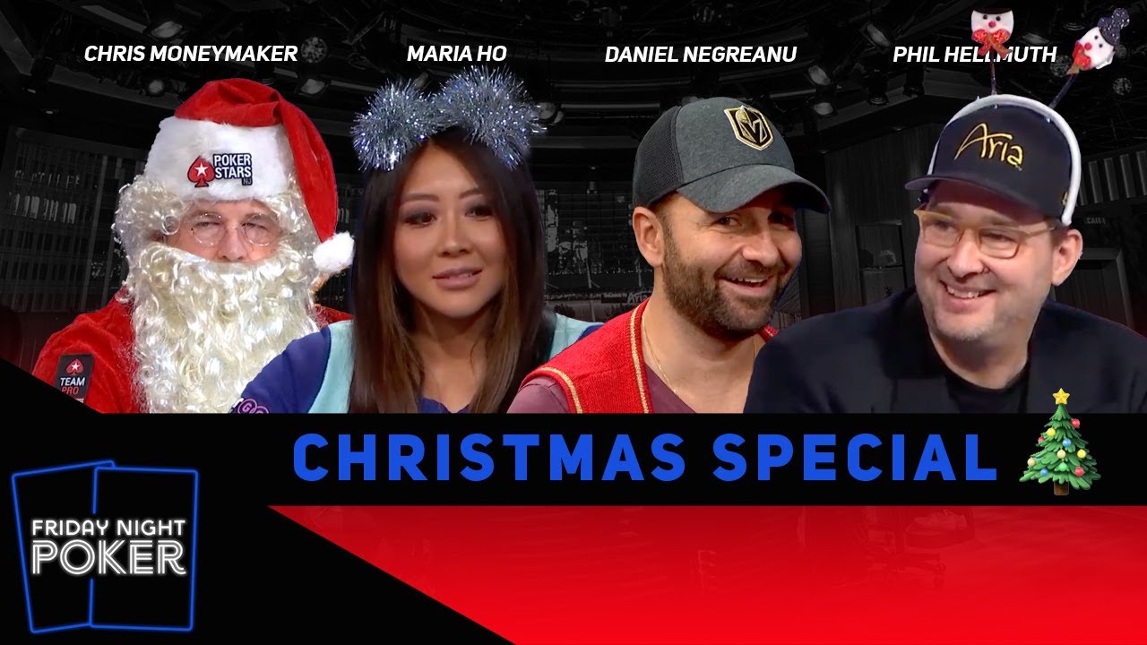 Friday Night Poker Christmas Special with Moneymaker, Negreanu, Hellmuth and Maria Ho
