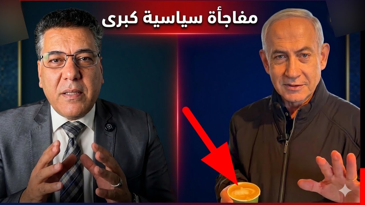 نتياهو يخرج وبيده القهوة حقيقة الفيديو ماذا يحدث بالضبط 