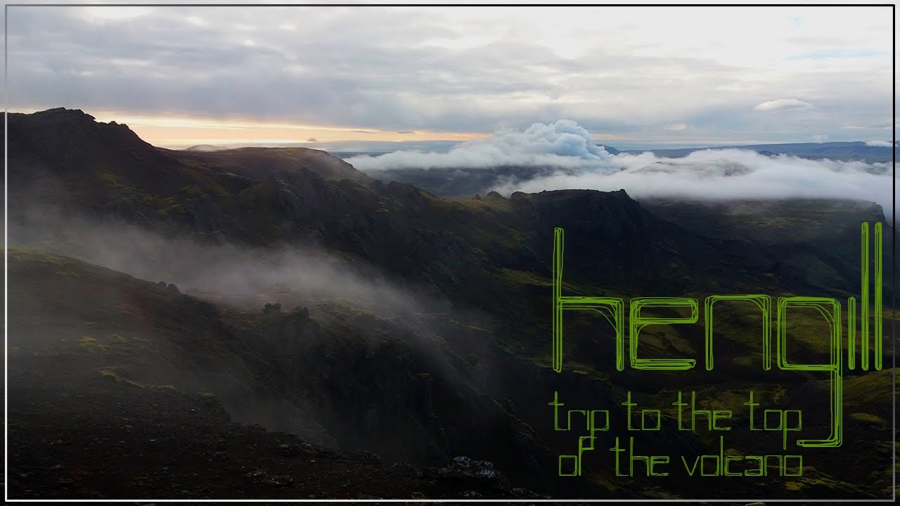 Hengill 803m volcano in southwest Iceland.