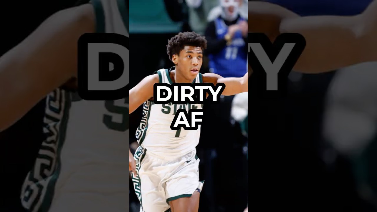 Jeremy Fears Jr. is the DIRTIEST player in the country... #msu #michiganstate #collegebasketball