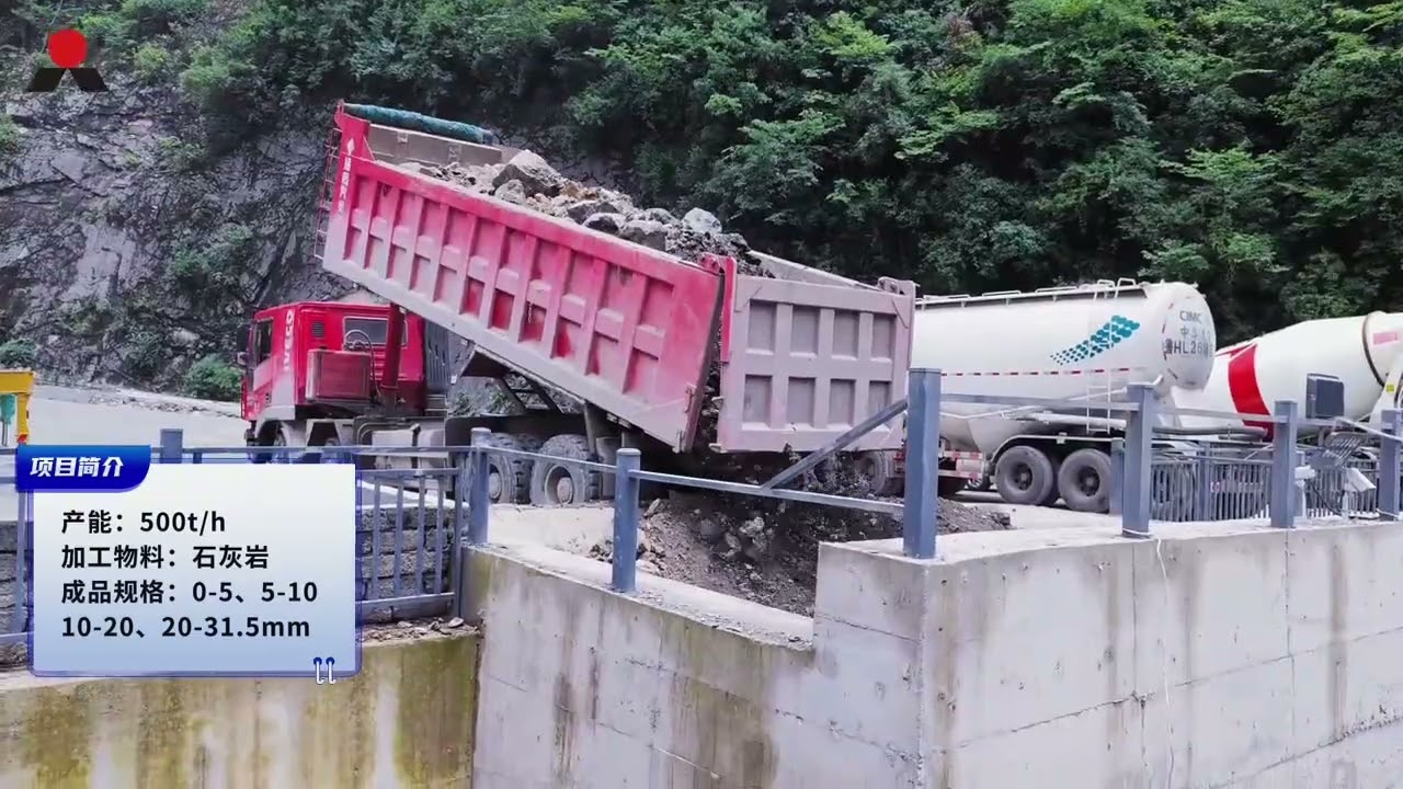 500 Tons Per Hour Crusher Project. 