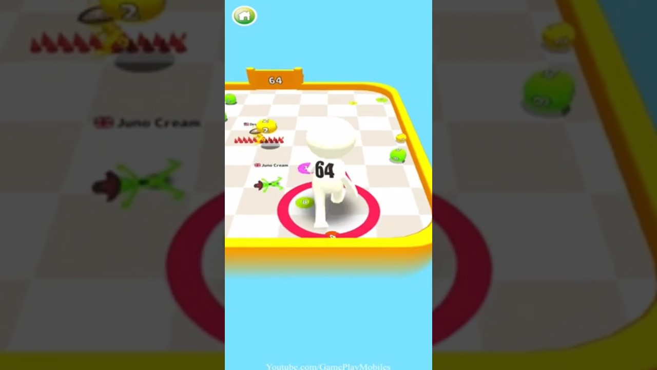 Merge.io 2048 (Android) Game Play Mobiles #2048