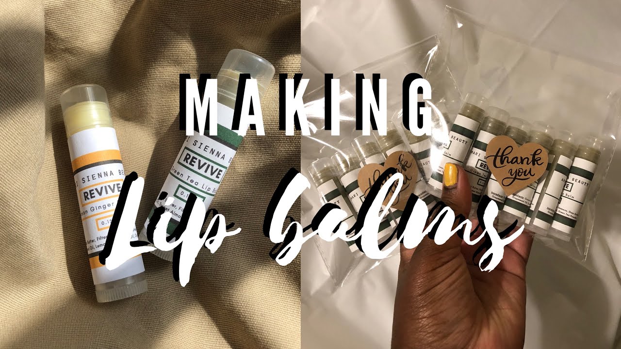 How I Make Lip Balms ✨ Entrepreneur Vlog
