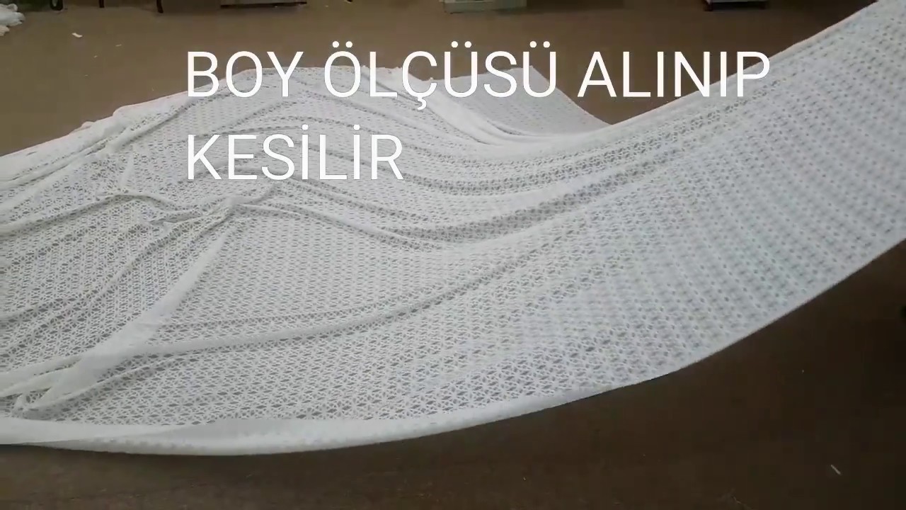 KRUVAZE TÜL PERDE NASIL DİKİLİR