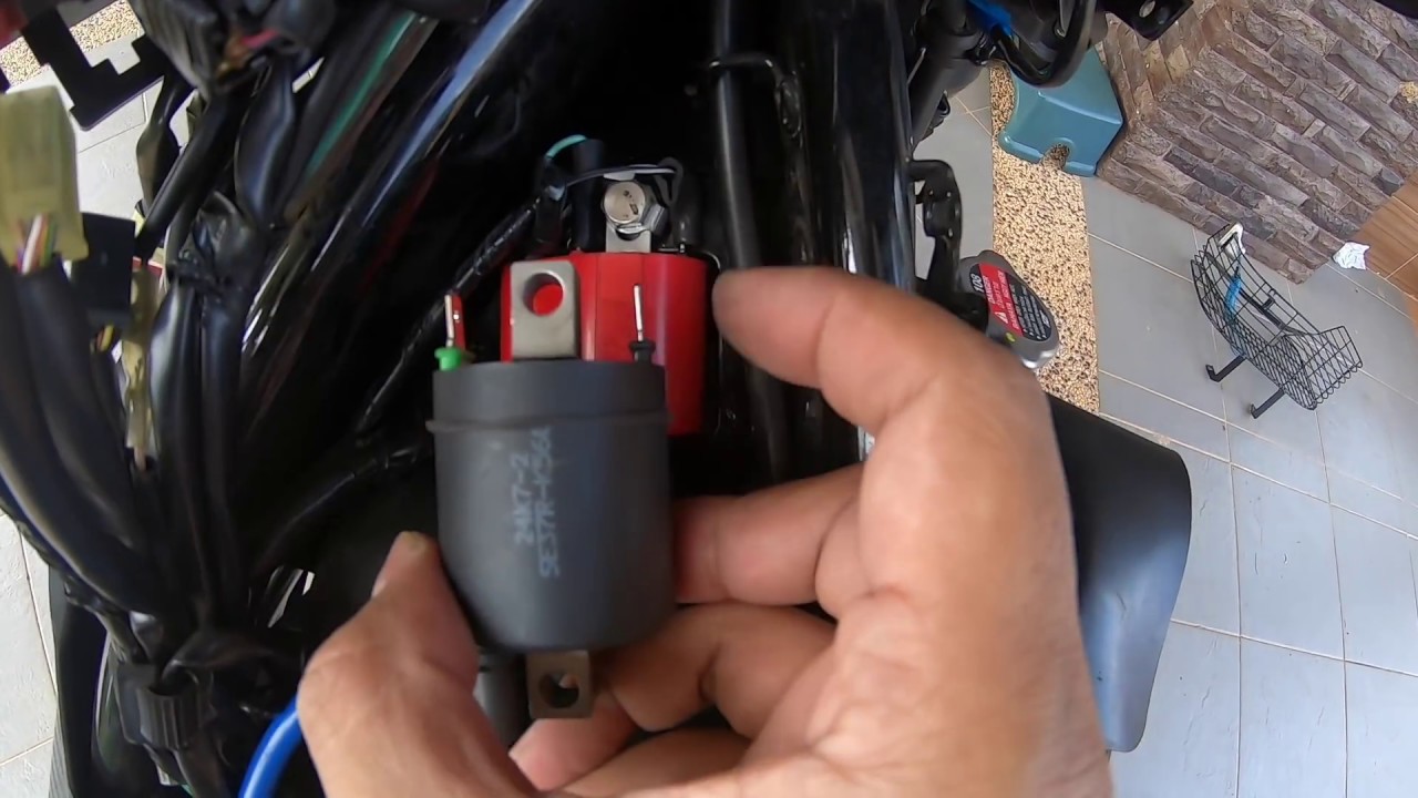 RS150R SPECIAL - Pasang sendiri COIL & SPARK PLUG UMA Racing. Ada race ker?