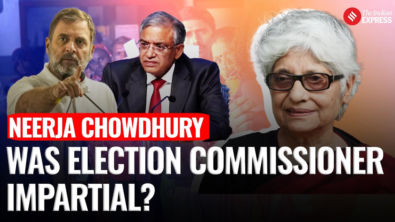 Neerja Chowdhury Explains: Was Election Commission Impartial In Its Press Conference? Rahul Gandhi