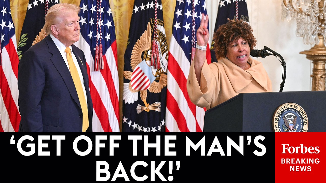 VIRAL MOMENT: Grandma At White House Black History Month Event Issues Fiery Defends Of Trump