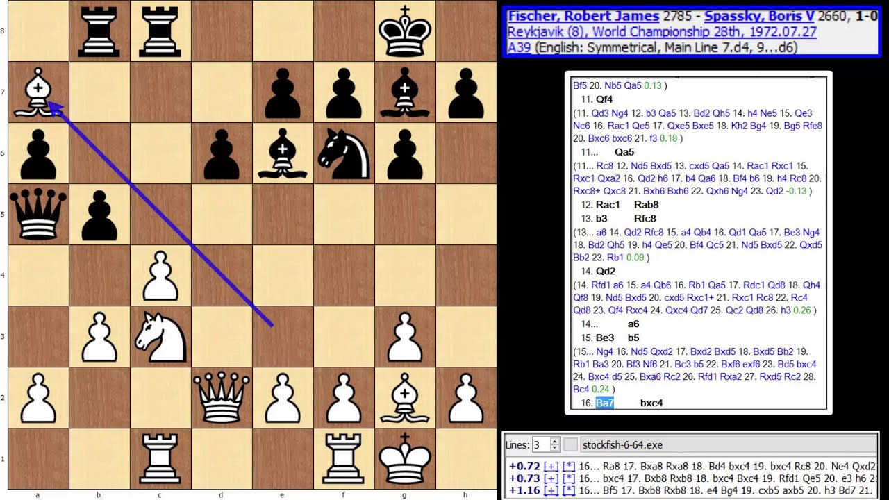 World Championship 1972-Game 8-Fischer,Robert James-Spassky, Boris V