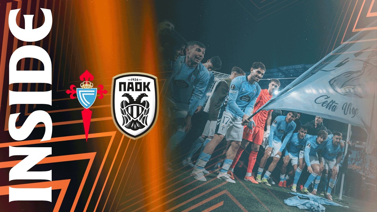 Unha noite de EUROPA, outra noite TOLA 🎶🔥 Inside Celta 25/26