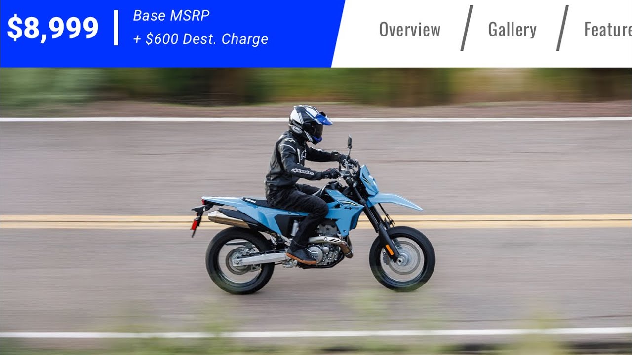 DRZ-4SM/S「モタードとオフどちらを買うべきか？」国内外で解っている情報すべて「ホイール換装はできる？」