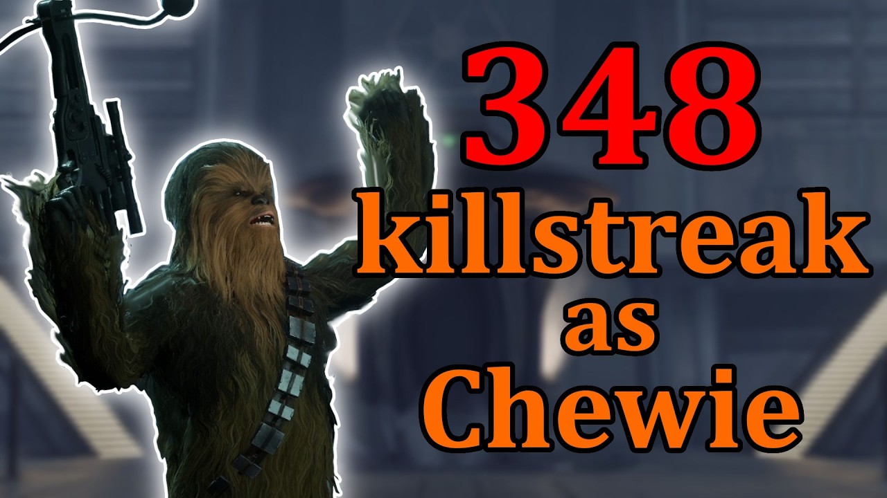 Getting a World Record Killstreak as Chewbacca on Kashyyyk | Supremacy | Star Wars Battlefront 2