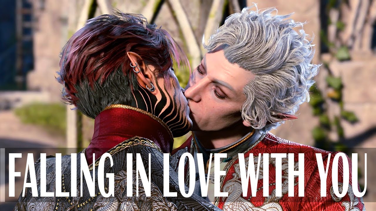 Astarion hugs & kisses | Can't Help Falling in Love