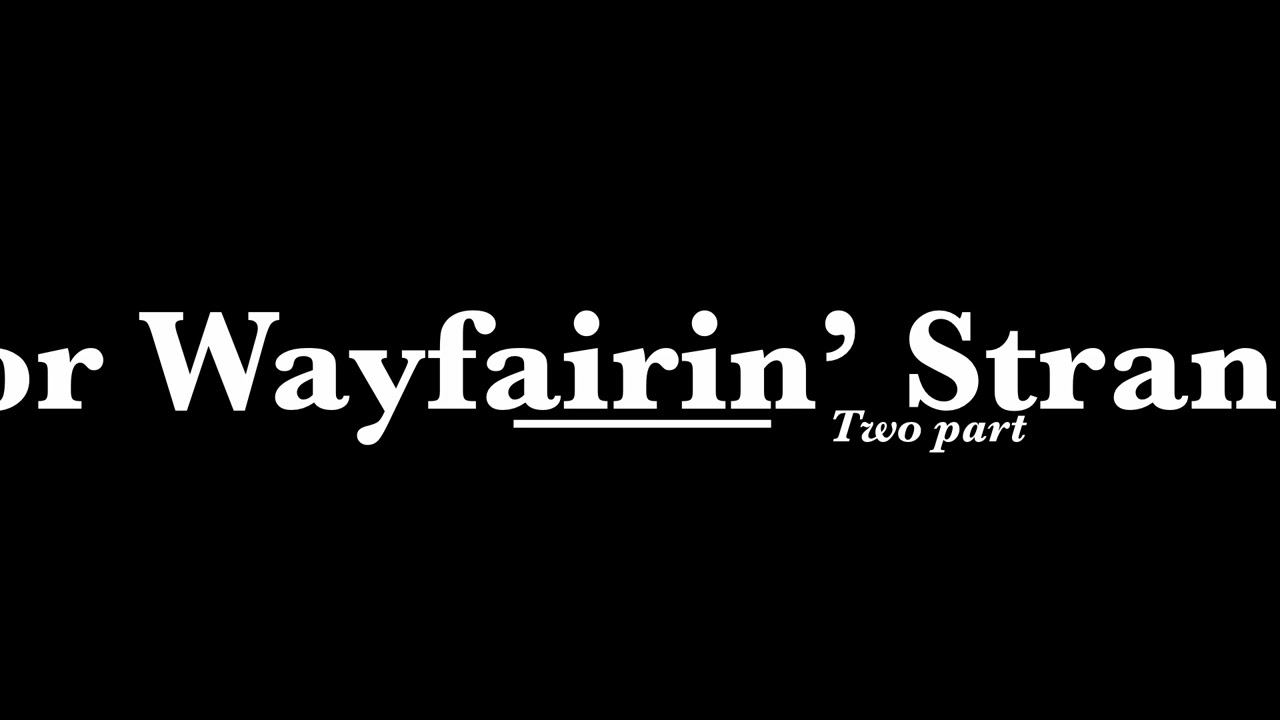 Poor Wayfairin stranger