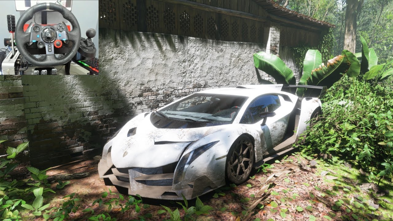 Rebuilding Lamborghini Veneno | Forza Horizon 5 | Logitech G29 Gameplay