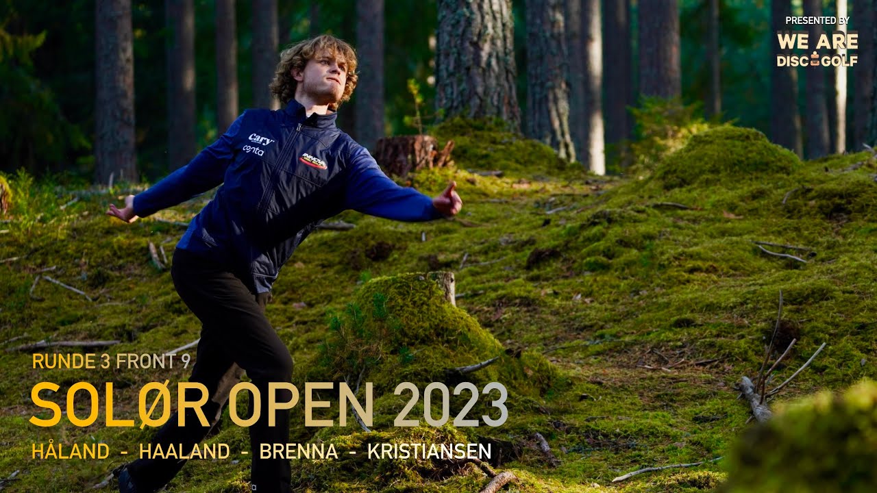 SOLØR OPEN 2023 | RUNDE 3 FRONT 9 | LEAD CARD | HÅLAND, HAALAND, BRENNA, KRISTIANSEN