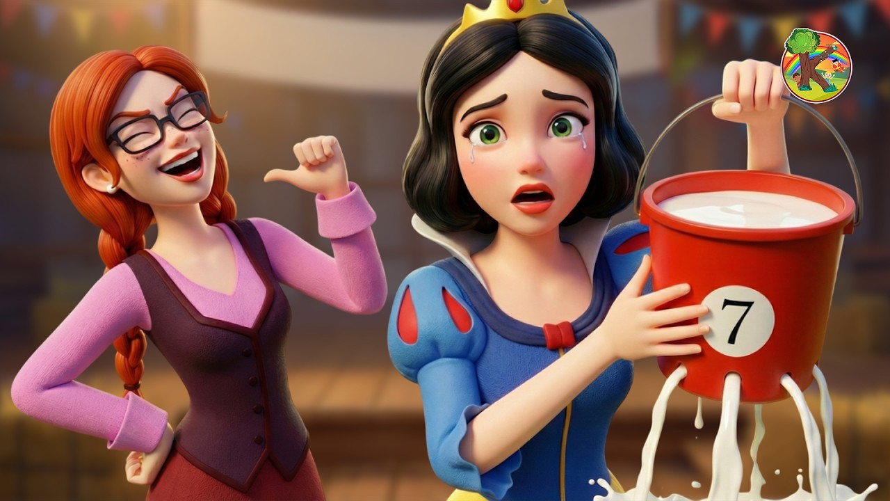 Snow White’s Yogurt Was Sabotaged! 😱 Betty’s Trick Backfires | Fairy Tale Animation | KONDOSAN