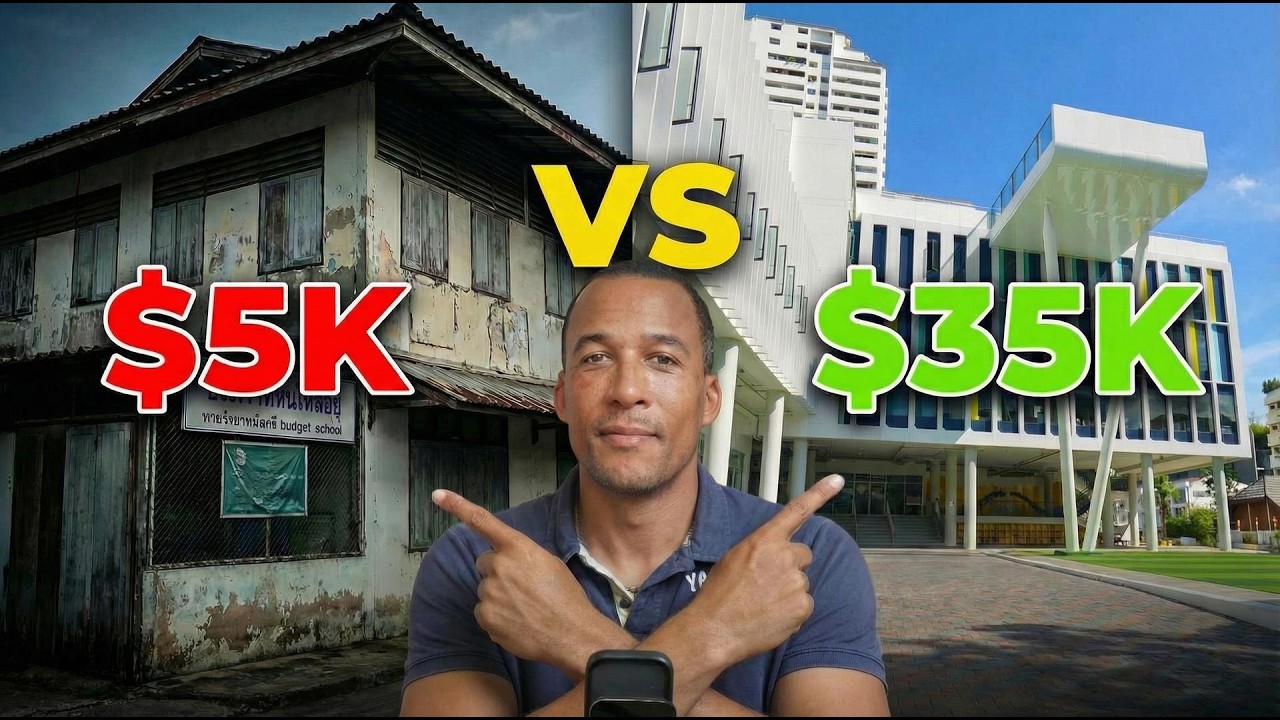 $5K vs $35K?! International Schools in Bangkok Explained