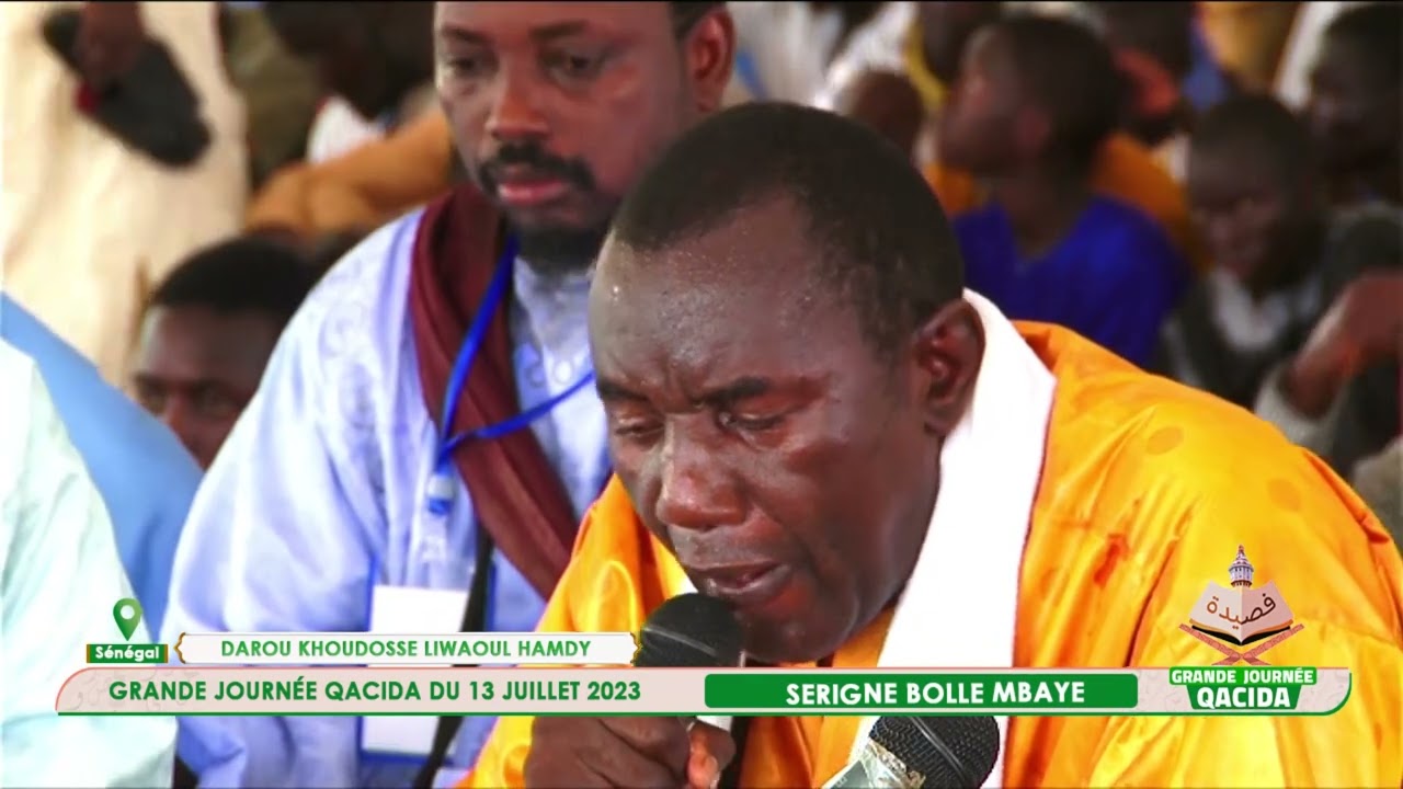 Rajass Khassida Serigne Bolle Mbaye:Grande Journée Qacida du 13 Juillet 2023