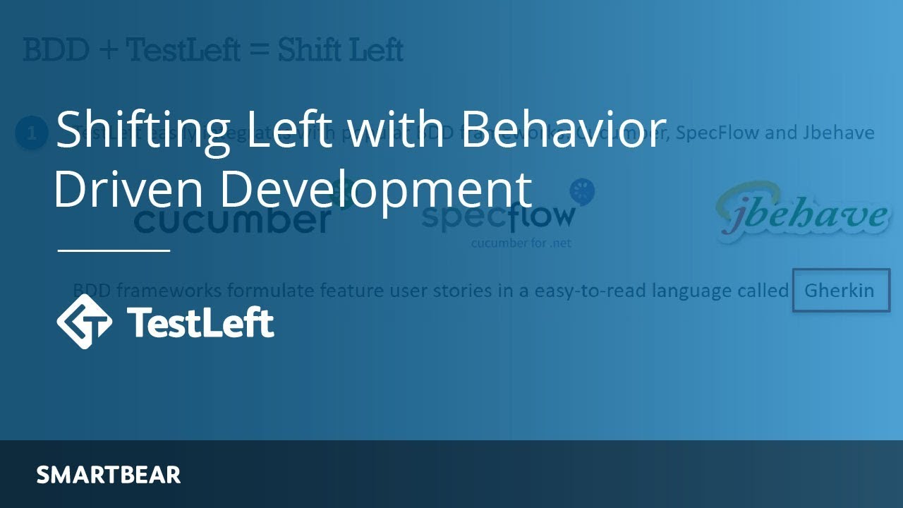 How BDD Can Help You Shift Left | TestLeft Webinar