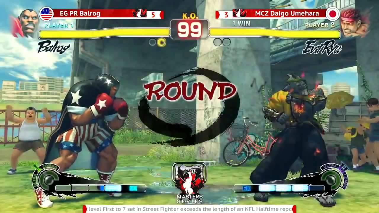 PR Balrog (Balrog) vs Daigo (Evil Ryu) - #USF4 #CapcomCup
