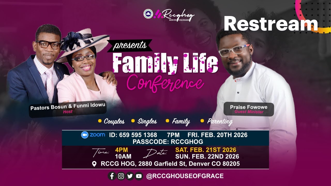 Family Life Conference Day 3 | TURNING YOUR FAMILY INTO A TRIBE (Praise Fowowe)