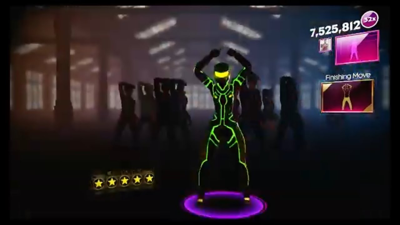 Dance Central Spotlight Black Widow (Strength)