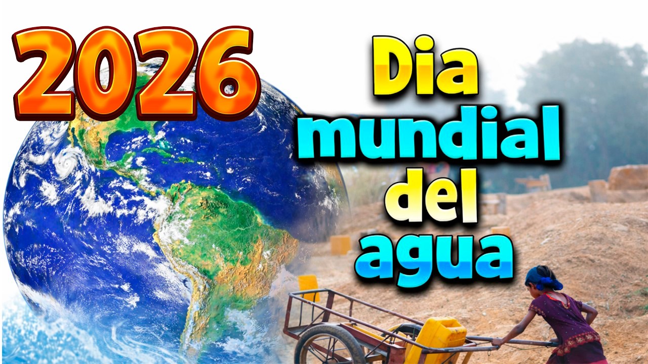 EL DIA MUNDIAL DEL AGUA 2026 EL LEMA DE ESTE A&Ntilde;O ES AGUA Y GENERO igualdad de genero donde fluye H2O