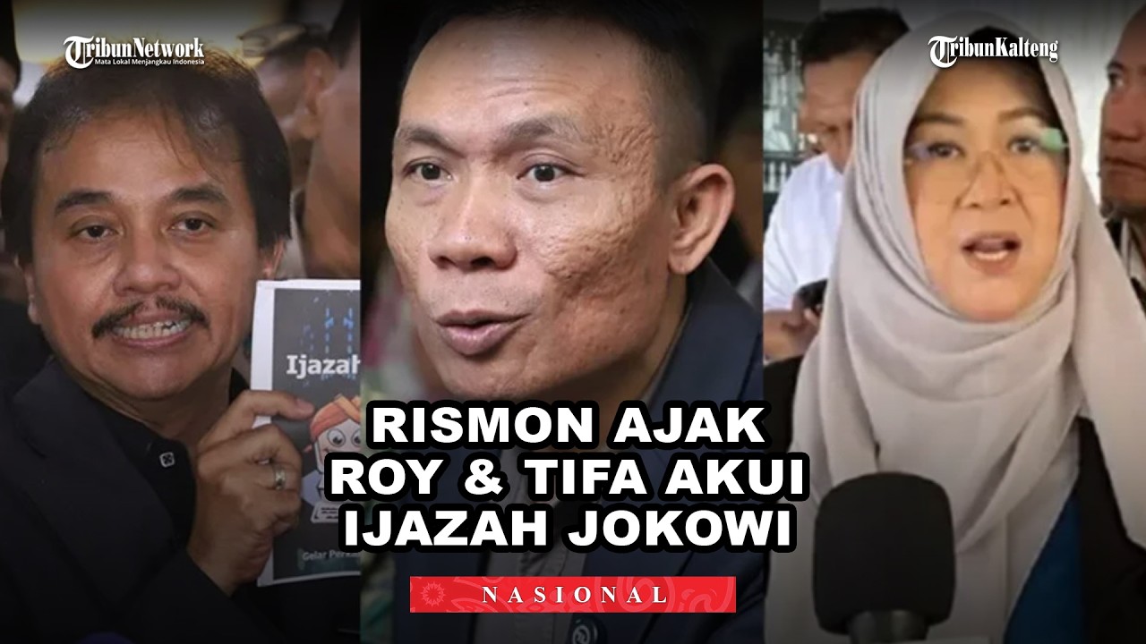 Rismon Sianipar Sampaikan Pesan ke Roy Suryo dan Dokter Tifa, Minta Akui Keaslian Ijazah Jokowi