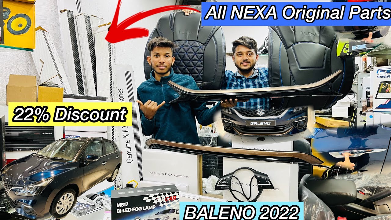 BALENO sigma 2022 | New Baleno 2022 | Baleno Modified | baleno facelift| NEXA original Accessories
