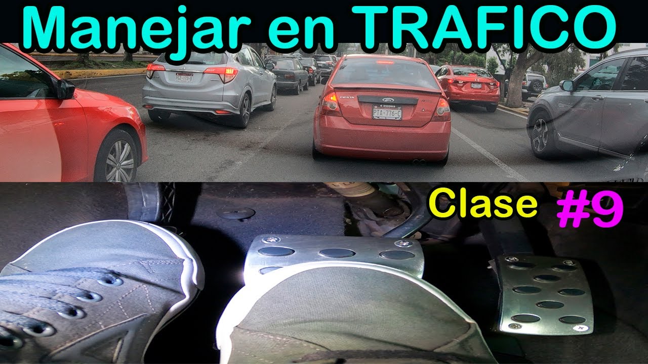 como manejar en trafico en la ciudad bien explicado para (PRINCIPIANTES manejando)