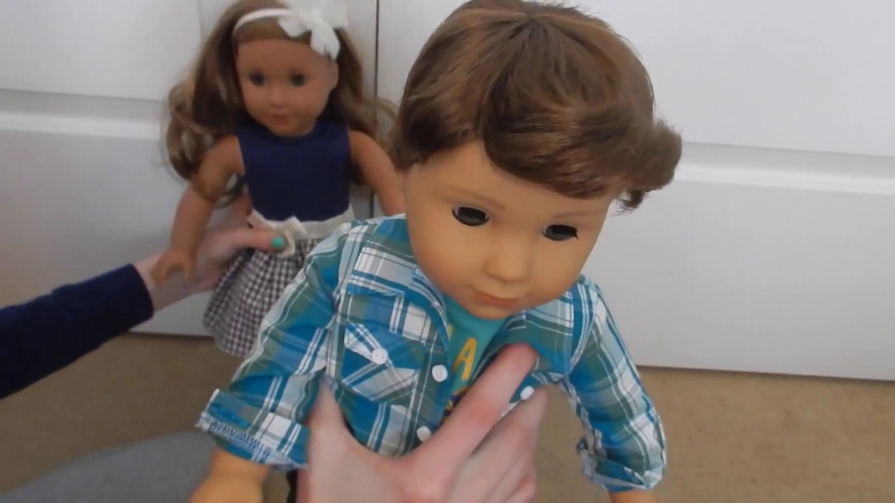 American Girl BOY Logan Everett Review! First Ever American Boy Doll!