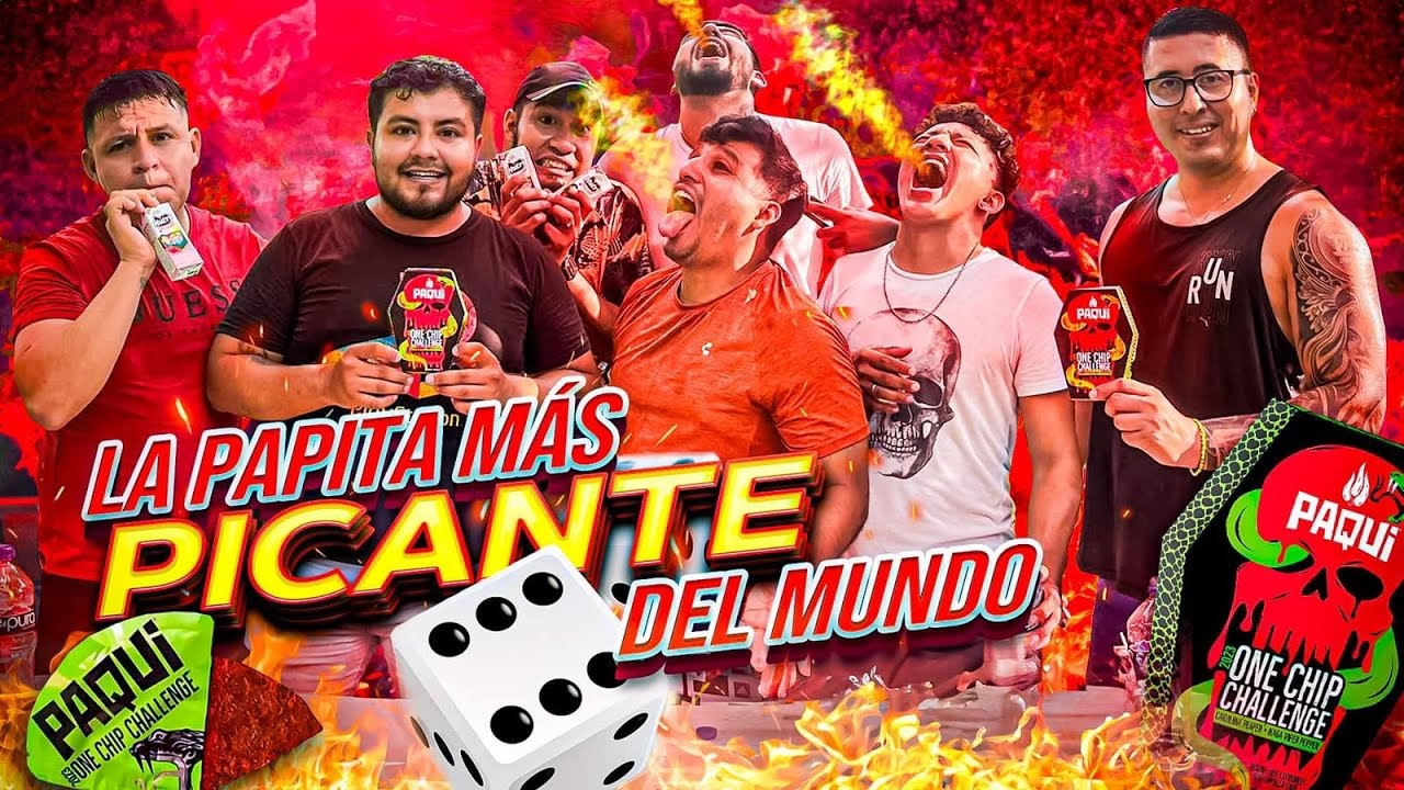 🔥PROBAMOS LA PAPITA MAS PICANTE DEL MUNDO 2023 CON EL CREW🥵