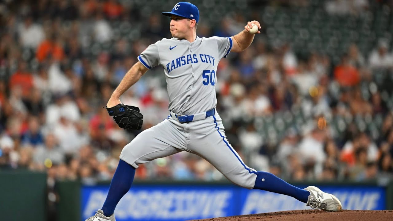 Kris Bubic strikes out 9 Astros over 6 1/3 innings on 5/13/25