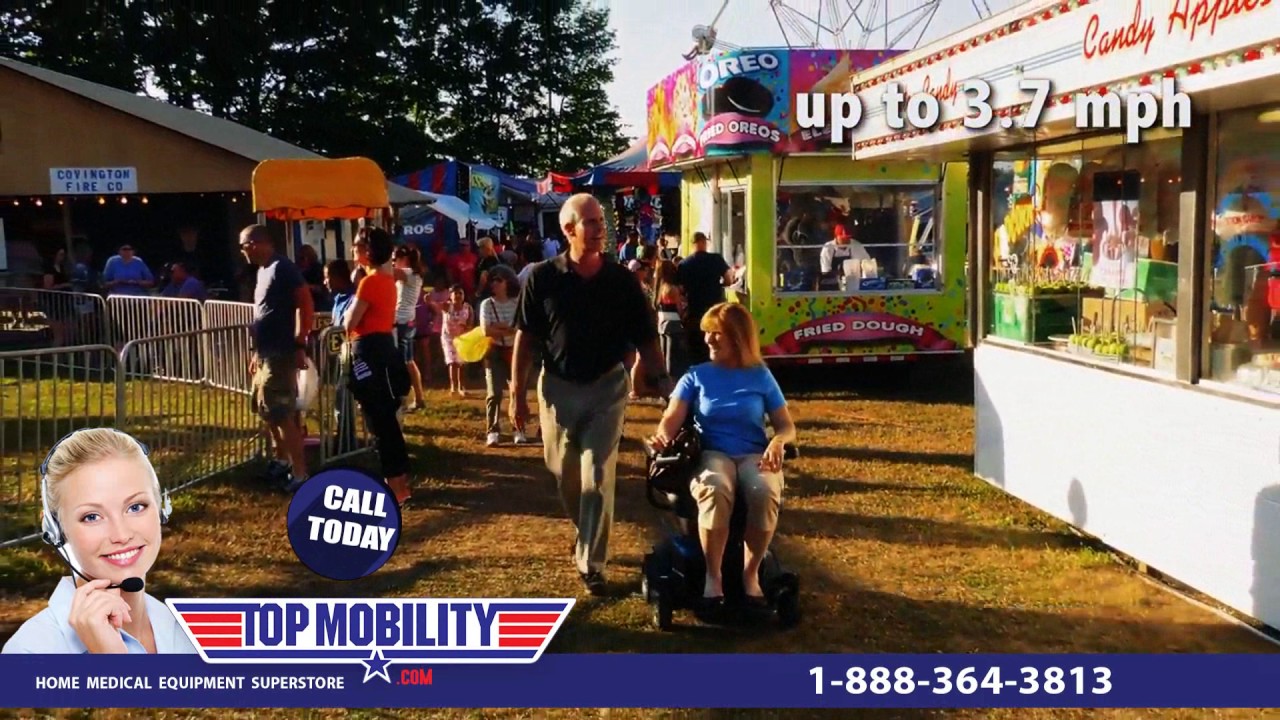 Pride Mobility New GO-CHAIR Travel Powerchair from Top Mobility