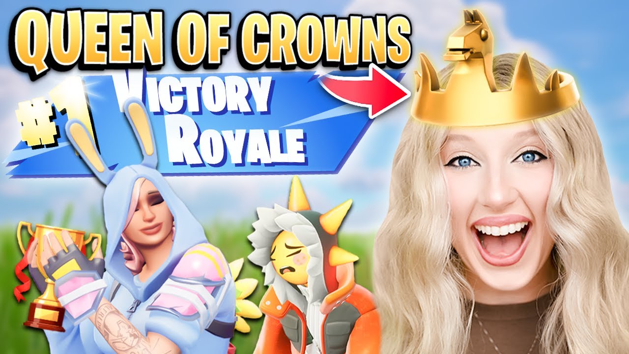 Queen of Crowns! Fortnite Sweaty Solos!