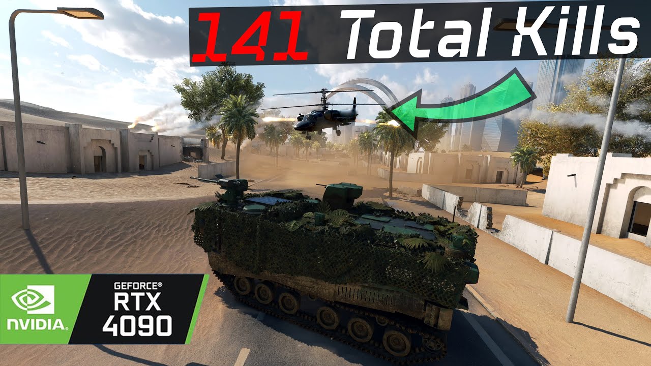 BF 2042 Attack Heli KA-520 Super Hokum Killstreak | (141)-0