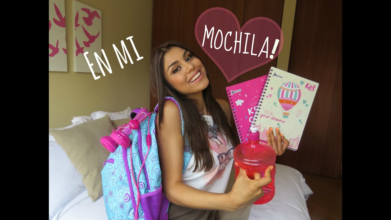 Que llevo en mi maleta 2014! ♡+ Sorteo vuelta a clase