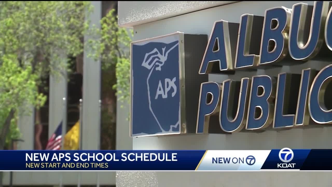 New schedule for Albuquerque Public Schools