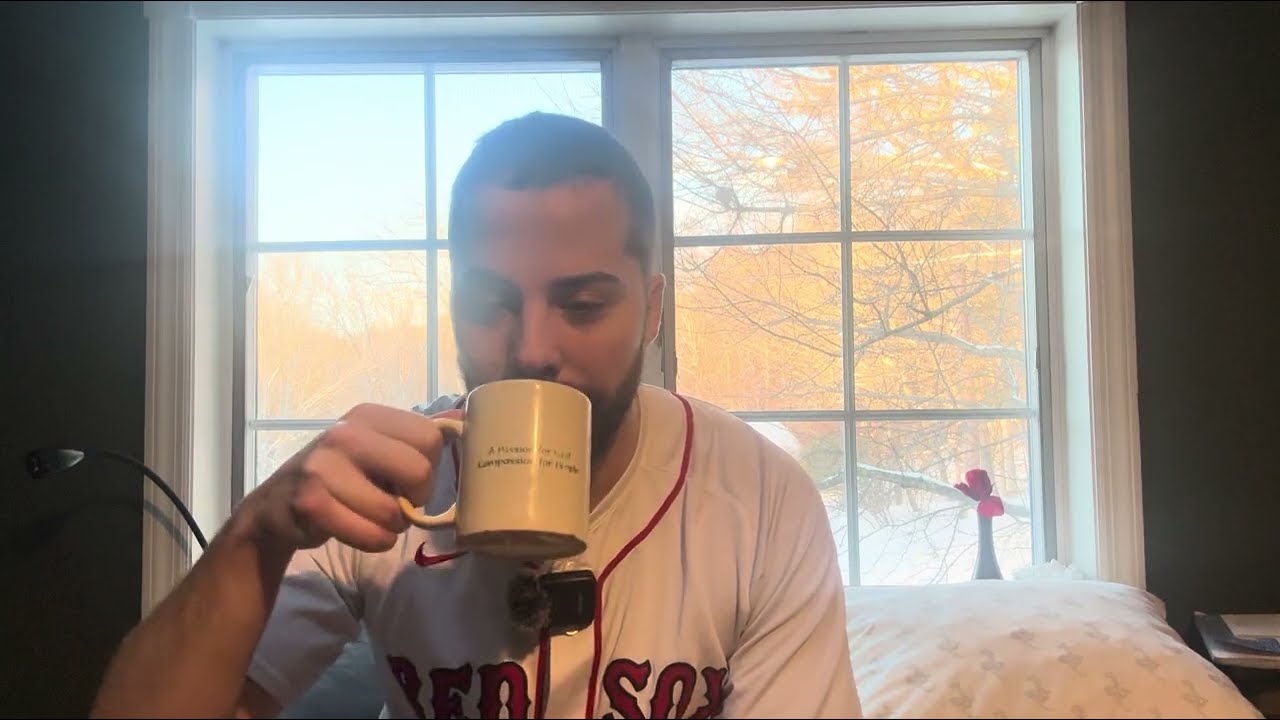 ASMR: Let’s drink coffee together! (Whisper ramble about gratitude and worry)