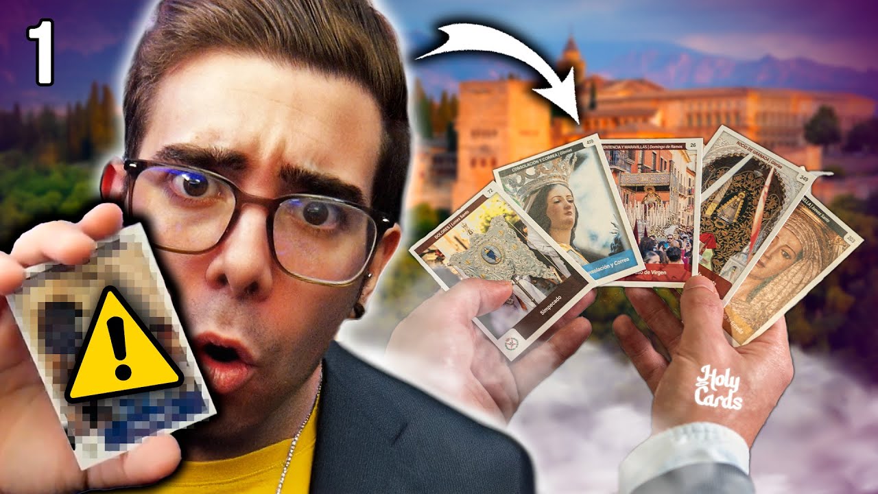 HOLY CARDS 2025: ¿EL MEJOR COLECCIONABLE de CROMOS CRISTIANOS? 😱 | GRANADA | EP. 1 | DarioElJartible
