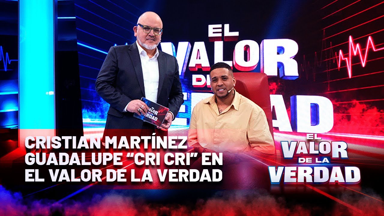 EL VALOR DE LA VERDAD DE CRISTIAN “CRI CRI” MARTÍNEZ | 🔴 EN VIVO