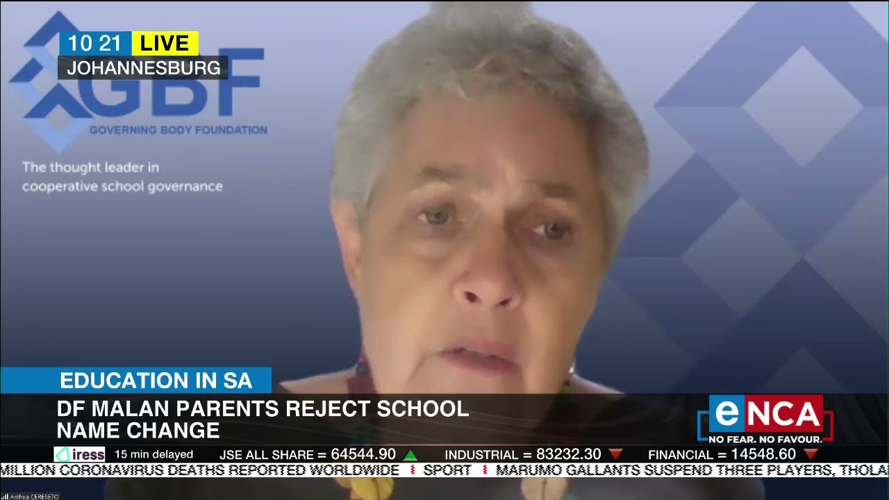 Ho&euml;rskool DF Malan refuses referendum on name change