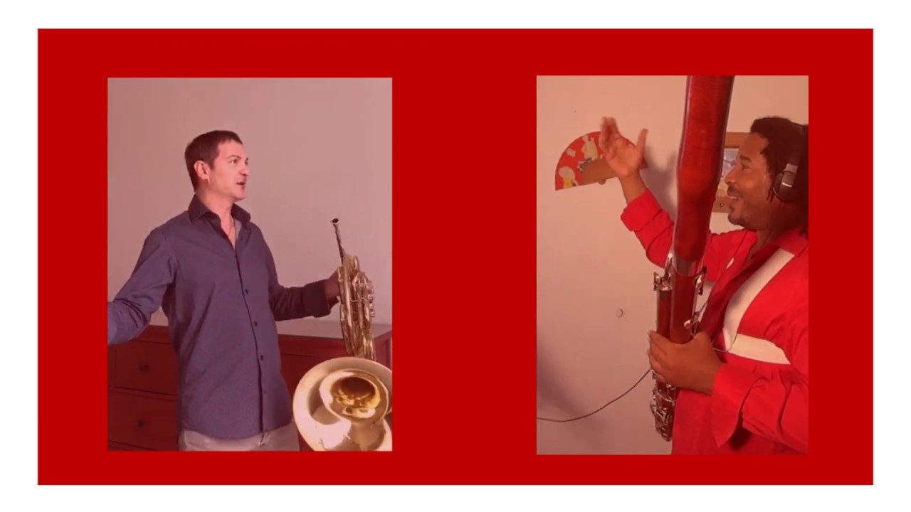 Reynold Cárdenas & Ricardo Serrano. Dúo para trompa y fagot con tumbao. W.A.Mozart. Arr: R.Cárdenas